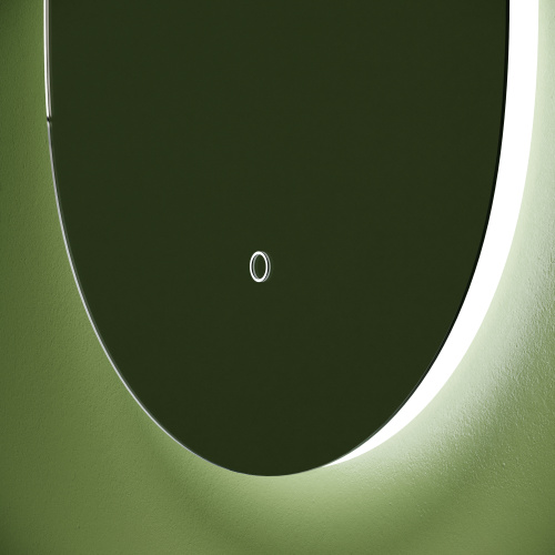 Зеркало Sancos Oval OV55C 55х90 настенное - фото 4